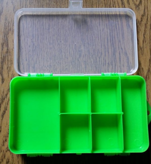 Doppelseitige Raubfisch - Box grün