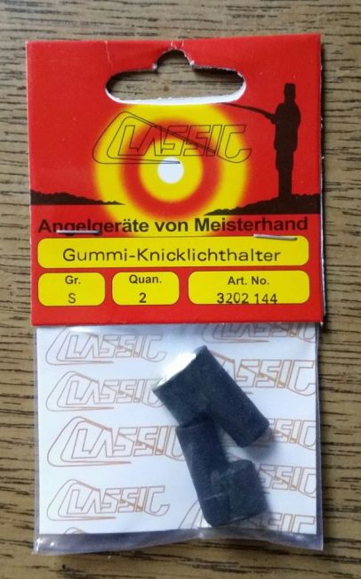 Gummi- Knicklichthalter Angelzubehör