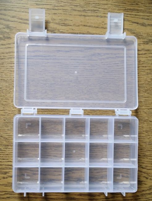Kleinteile Raubfisch Box 15 Fächer
