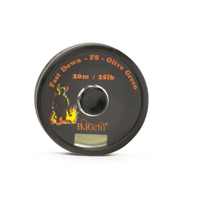 Brichi Fast Down FS 20m / Olive Gree  Vorfachmaterial