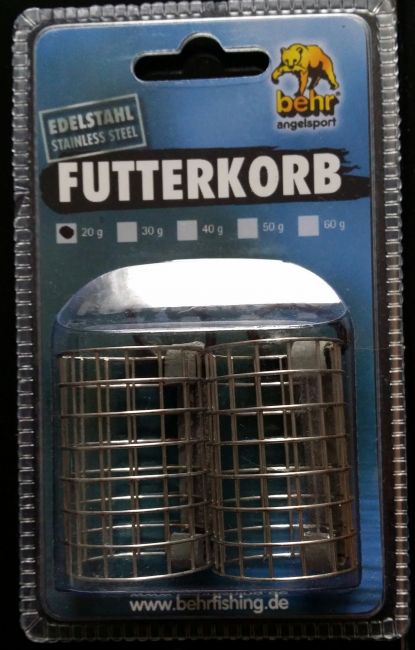 Edelstahl Futterkorb 2 Stück