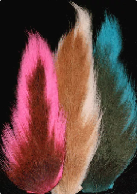 F&M Northern Deer Bucktails perlgrau