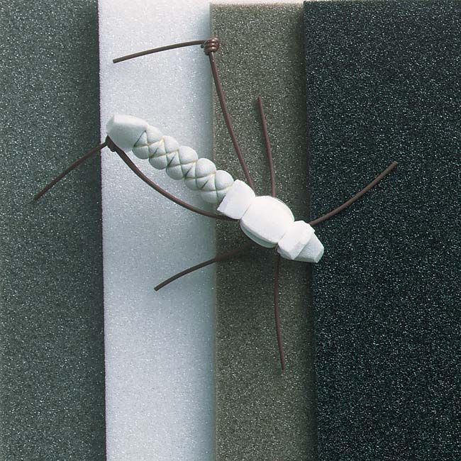 Flat Tying Foam yellow