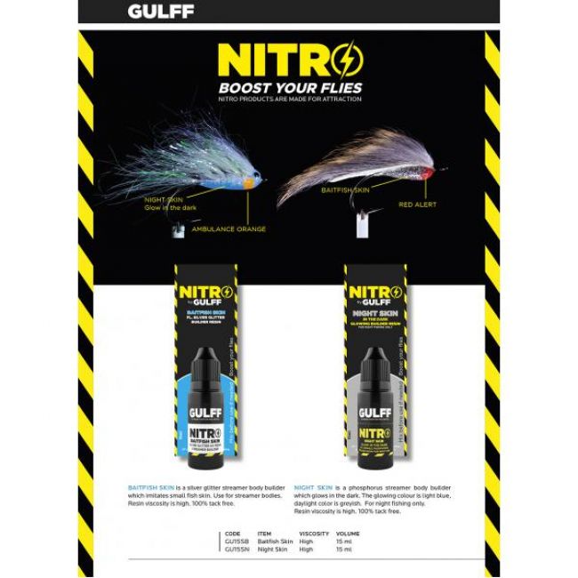 Gulff Nitro Baitfish Skin 15ml