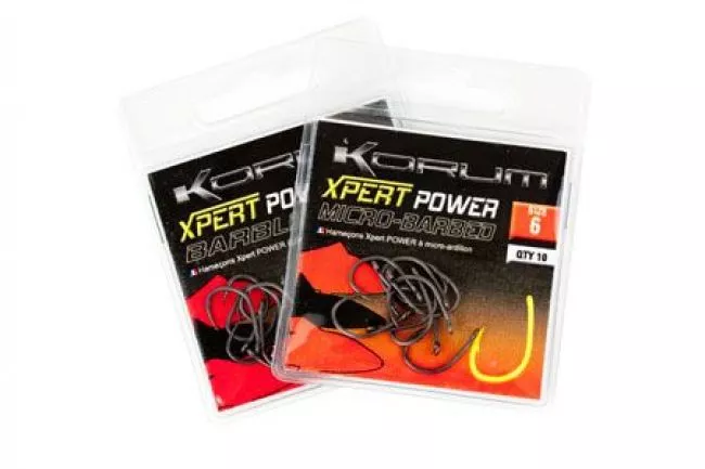 Korum XPert Power Micro Barbed Hooks