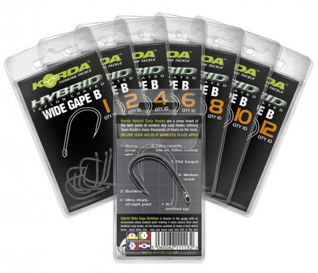 Korda Wide Gape Karpfenhaken