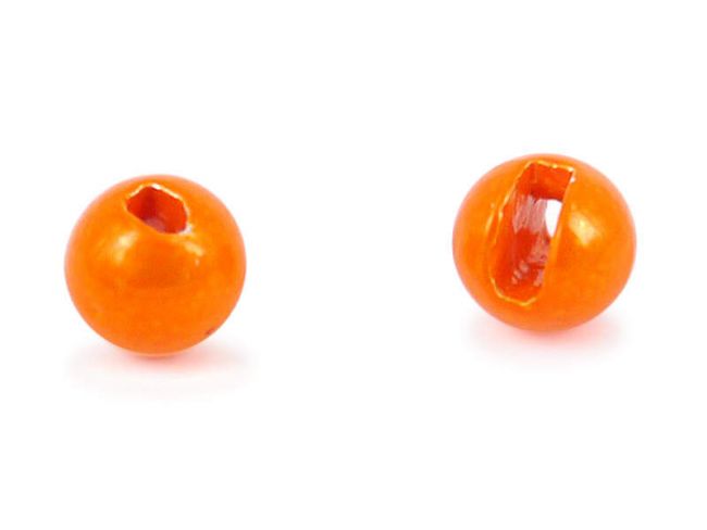 Tungsten Kopfperlen Metallic Orange