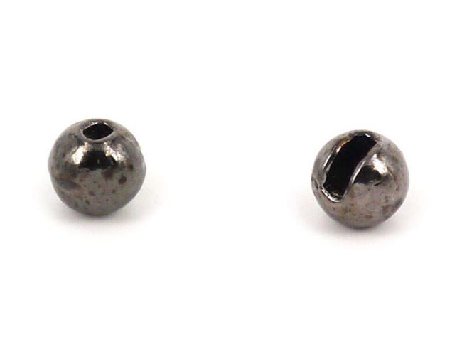 Tungsten Kopfperlen Black Nickel