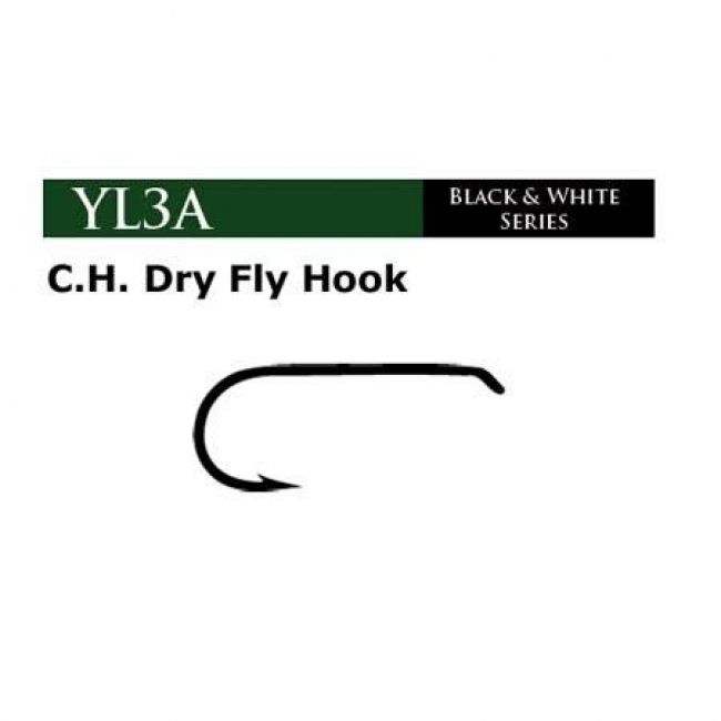 Partridge Dry Fly Fliegenhaken 25 Stück
