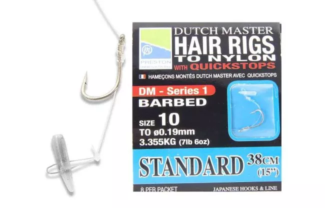Preston Dutch Master Hair Rig Standard 15'Barbed