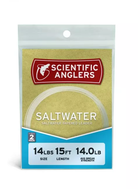 Scientific Anglers Saltwater Leader 15' 2 Stück
