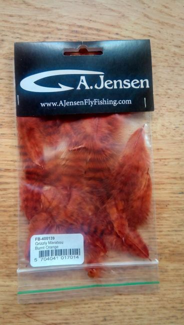 Grizzly Marabou Bunt Orange