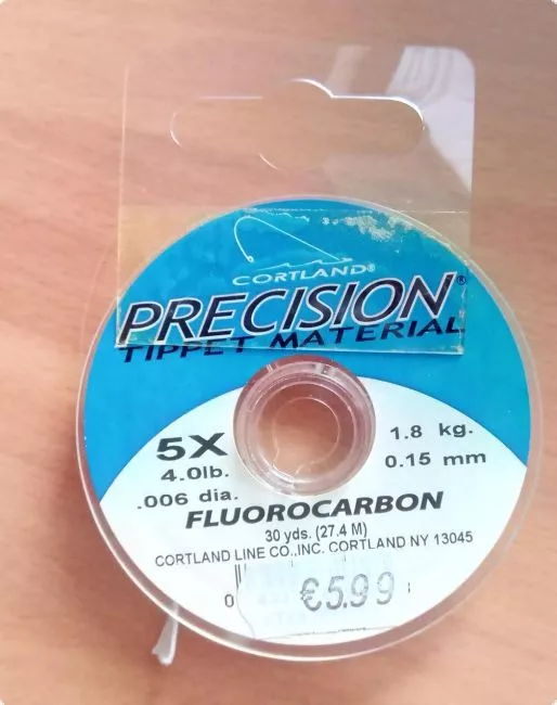 Cortland Precision Fluorcarbon Tippet Vorfachmaterial
