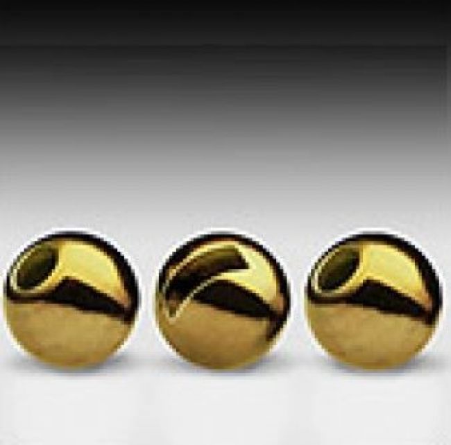 Tungstenperlen, geschlitzt 10 Stck. 4mm Metallic Olive