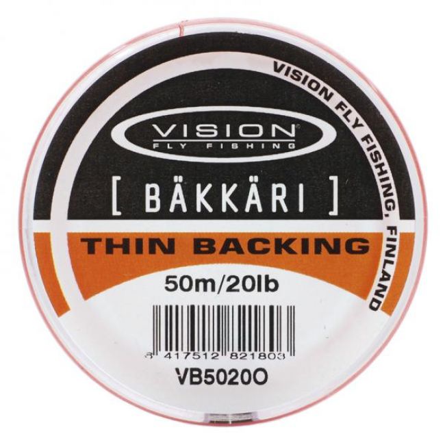 Vision  Backing 20 lb 50m orange