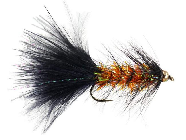 Wooly Bugger Cactus Chenille Orange