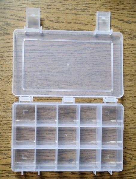 Kleinteile Raubfisch Box 15 Fächer