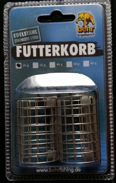 Edelstahl Futterkorb 2 Stück