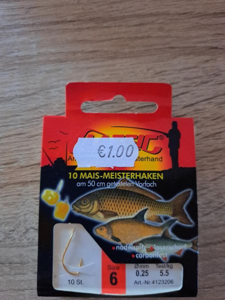 Classic Mais Vorfachhaken Gr.6