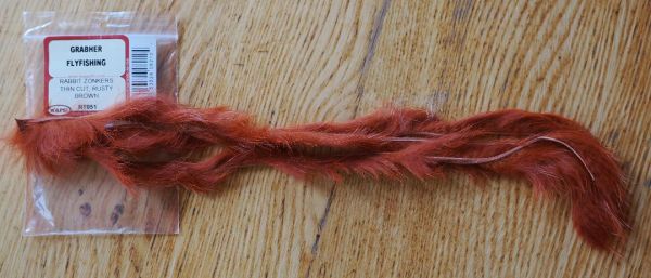 Wapsi Speciality Rabbit Zonker Strips Thin Cut