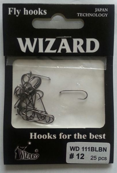 WIZARD WD 111 BL Bn Barbless Fliegenhaken